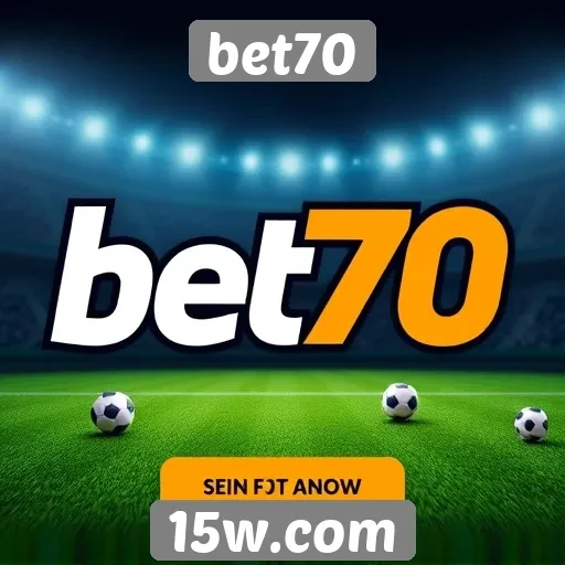 Promoções destacadas no site bet70