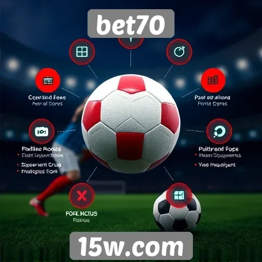 Apostas esportivas no bet70 e suas características