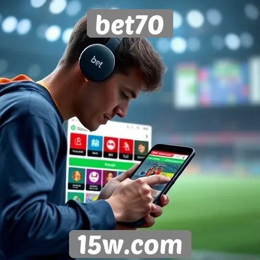Avaliação da experiência do usuário na bet70
